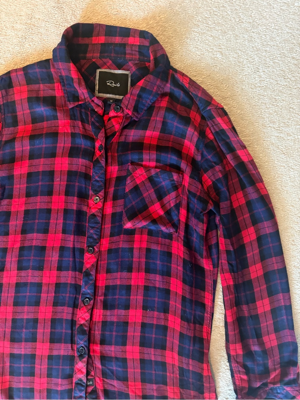 Rails Long Sleeve Button Down - Picture 5 of 6